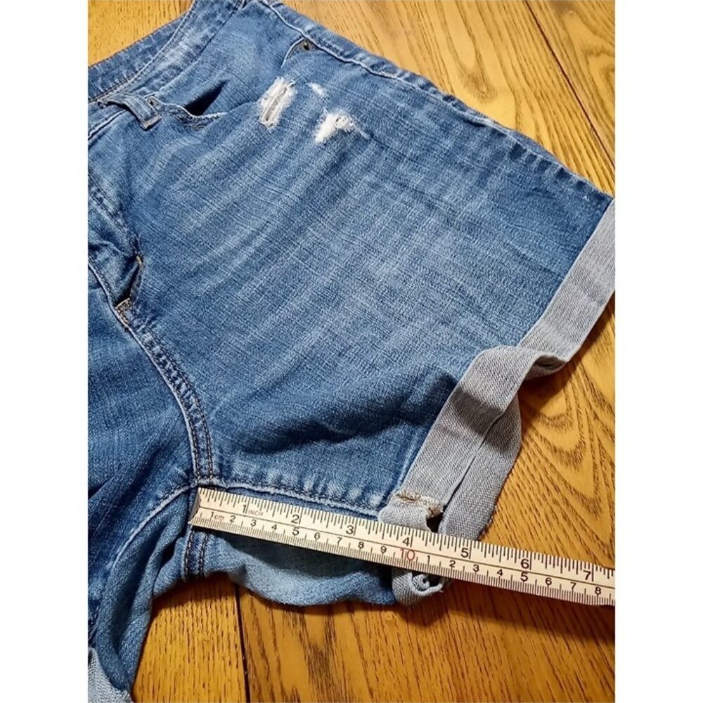 UNIVERSAL THREAD Jeans Shorts Womens 14 / 32 Blue MID RISE BOYFRIEND Preowned - Picture 3 of 9
